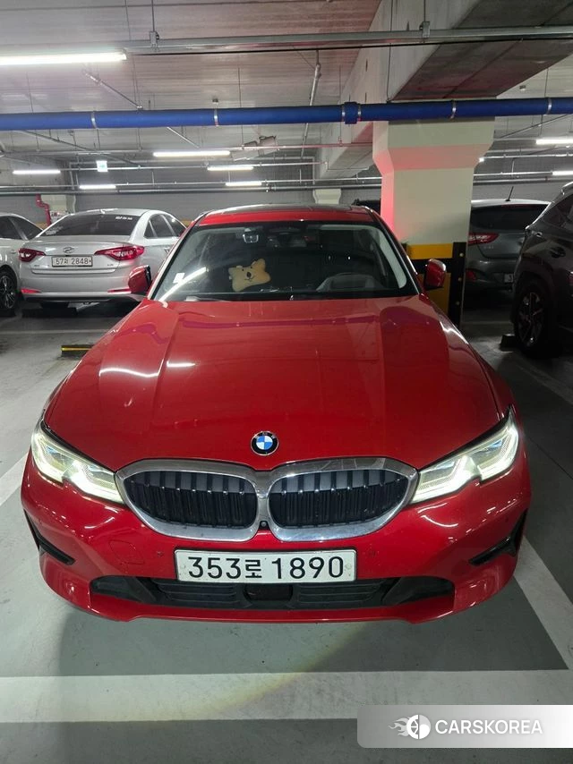 BMW 3 Series (G20) 2019 Красный из Кореи