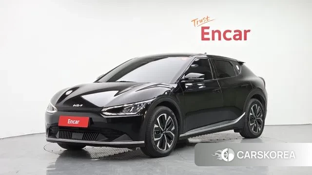 Kia EV6 2021 Черный из Кореи