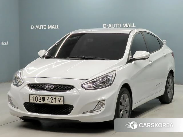 Hyundai Accent (New type) 2018 Белый из Кореи