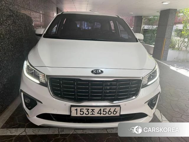 Kia The New Carnival 2018 Белый из Кореи