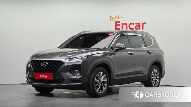 Hyundai Santa Fe TM 2019 Серый из Кореи