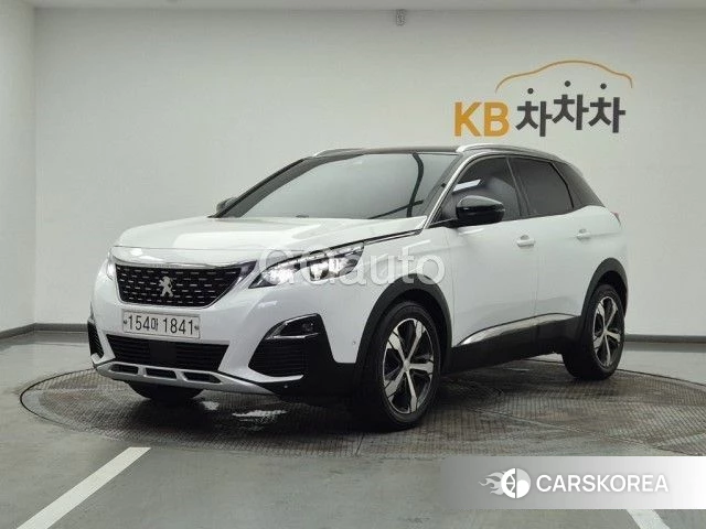 Peugeot 3008 second generation 2018 Белый из Кореи
