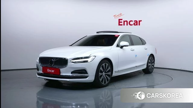 Volvo S90 2021 Белый из Кореи