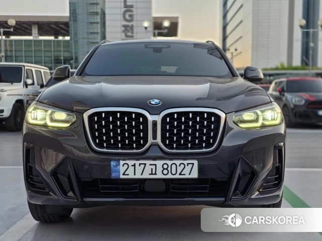 BMW X4 (G02) 2024 Серый из Кореи