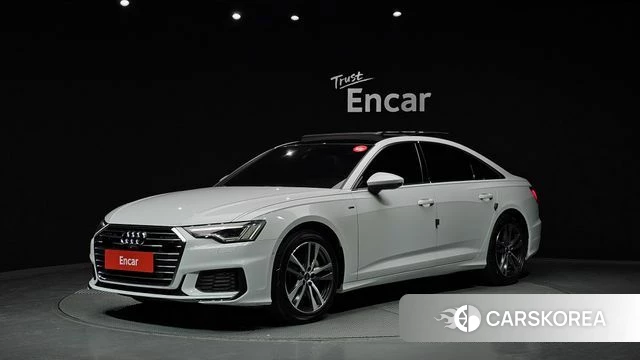 Audi A6 (C8) 2022 Белый из Кореи