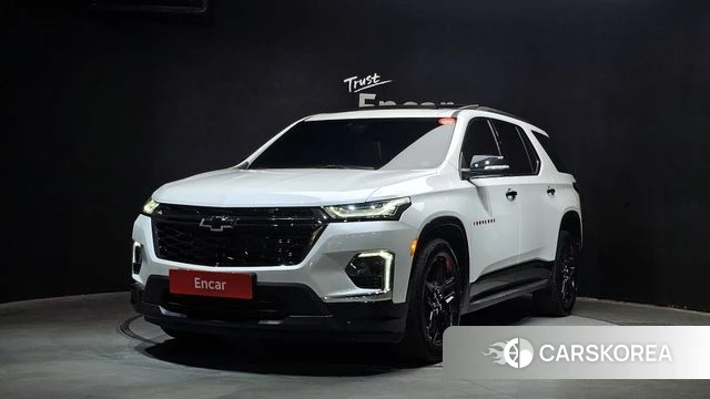 Chevrolet (GM Daewoo) Traverse 2023 Белый из Кореи