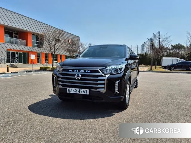 Ssangyong The New Rexton Sports Cannes 2021 Черный из Кореи