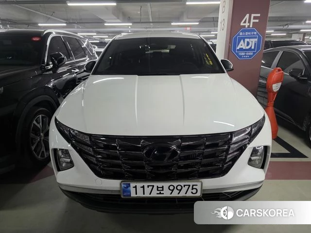 Hyundai Tucson (NX4) 2021 Белый из Кореи