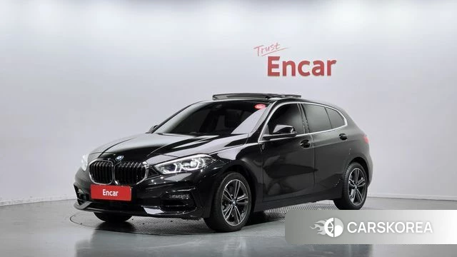 BMW 1 Series (F40) 2024 Черный из Кореи