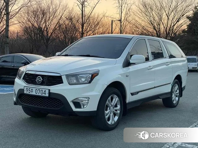 Ssangyong The New Korando Sports 2018 Белый из Кореи
