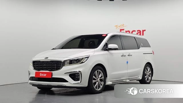 Kia The New Carnival 2018 Белый из Кореи