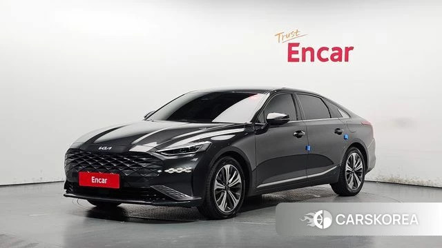 Kia K8 Hybrid 2022 Серый из Кореи