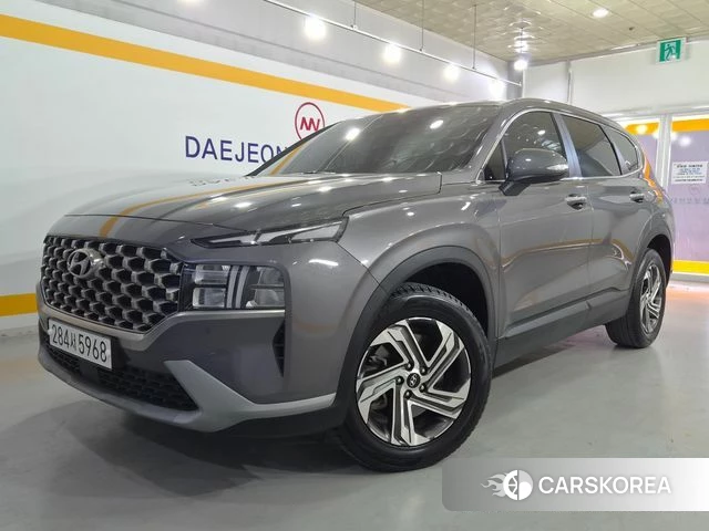 Hyundai The New Santa Fe 2022 Серый из Кореи