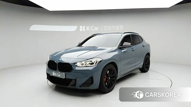 BMW X2 (F39) 2021 Черный из Кореи