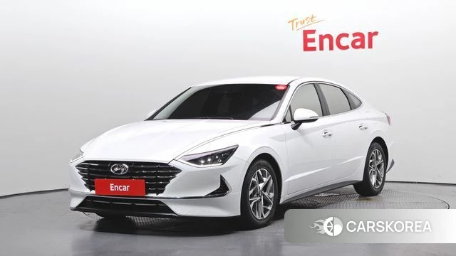 Hyundai Sonata (DN8) 2019 Белый из Кореи