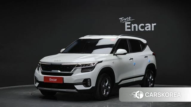 Kia Seltos 2022 Белый из Кореи