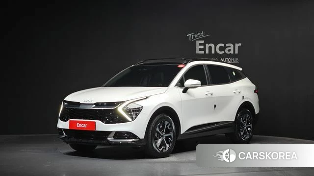 Kia Sportage 5th Generation Hybrid 2023 Белый из Кореи