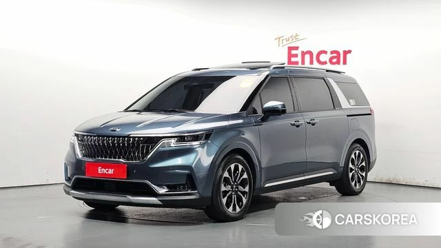 Kia Carnival 4th generation 2021 Синий из Кореи