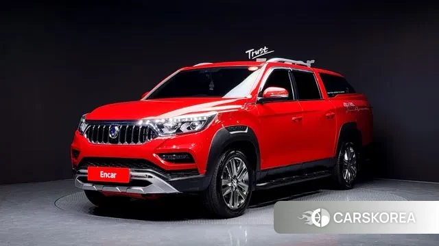 Ssangyong Rexton Sports Cannes 2021 Красный из Кореи