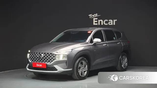 Hyundai The New Santa Fe 2021 Серый из Кореи