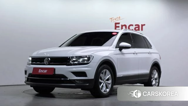 Volkswagen Tiguan second Generation 2018 Белый из Кореи