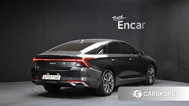 Kia K8 2022 Серый из Кореи