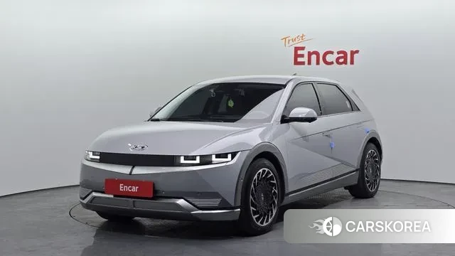 Hyundai Ionic 5 2022 Серебристо-серый из Кореи