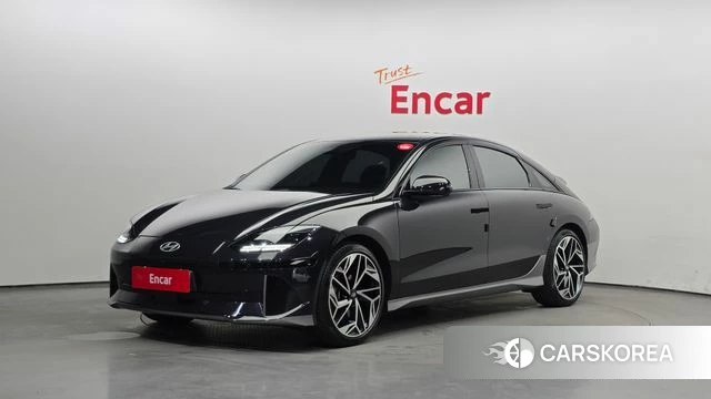 Hyundai Ionic 6 2023 Черный из Кореи