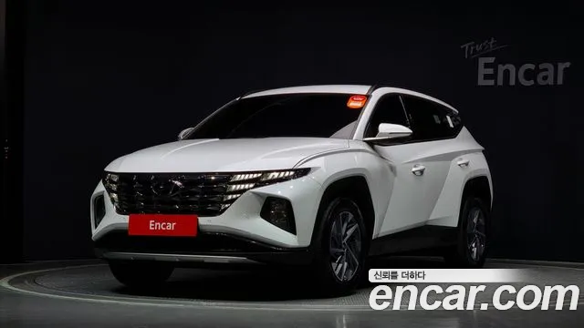 Hyundai Tucson Hybrid (NX4) 2023 Белый из Кореи