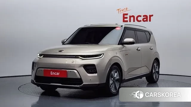 Kia Soul Booster EV 2019 Золотой из Кореи