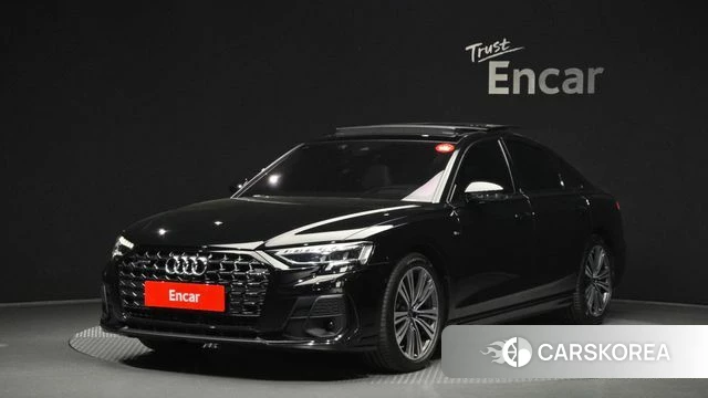 Audi A8 (D5) 2023 Черный из Кореи
