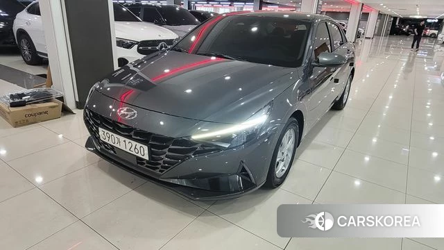 Hyundai Avante (CN7) 2022 Серый из Кореи