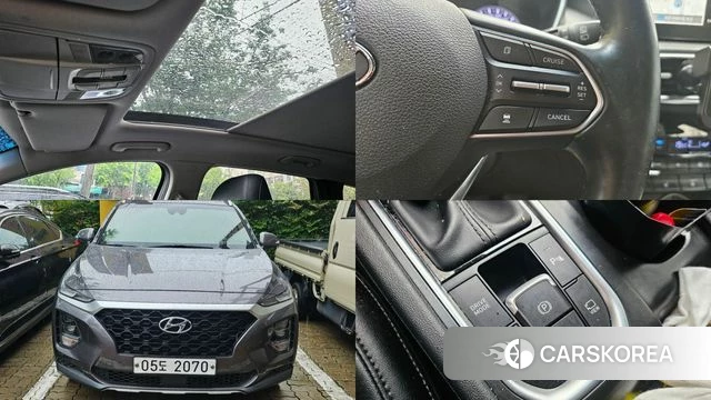 Hyundai Santa Fe TM 2018 Серый из Кореи