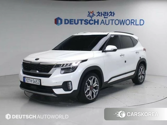 Kia Seltos 2020 Белый из Кореи