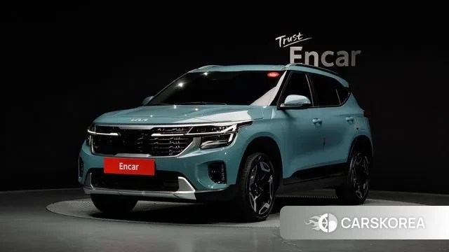Kia The New Seltos 2024 Синий нефрит из Кореи