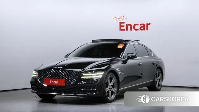Genesis G80 (RG3) 2021 Черный из Кореи