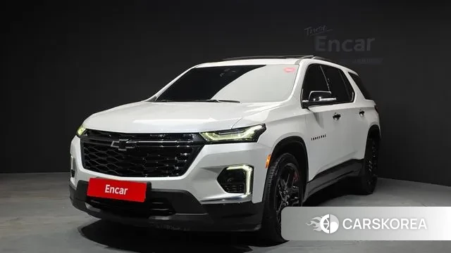 Chevrolet (GM Daewoo) Traverse 2023 Белый из Кореи