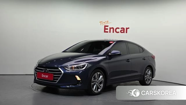 Hyundai Avante AD 2018 Синий из Кореи