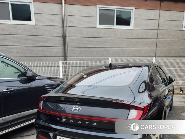 Hyundai Sonata Hybrid (DN8) 2022 Черный из Кореи