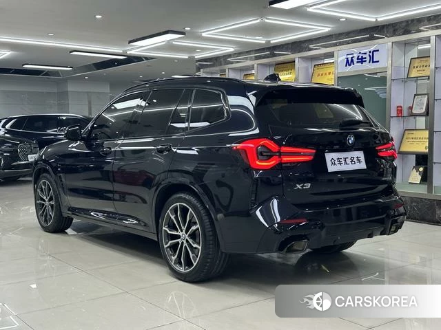 BMW X3 2022 Черный из Китая