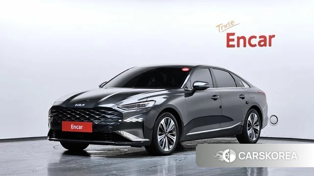 Kia K8 Hybrid 2022 Серый из Кореи