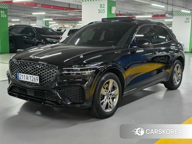 Genesis GV70 2022 Черный из Кореи