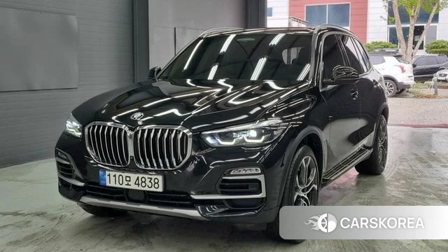 BMW X5 (G05) 2021 Черный из Кореи