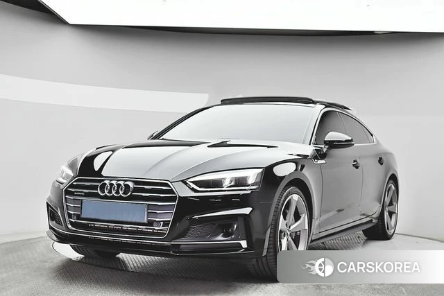 Audi A5 (F5) 2019 Черный из Кореи