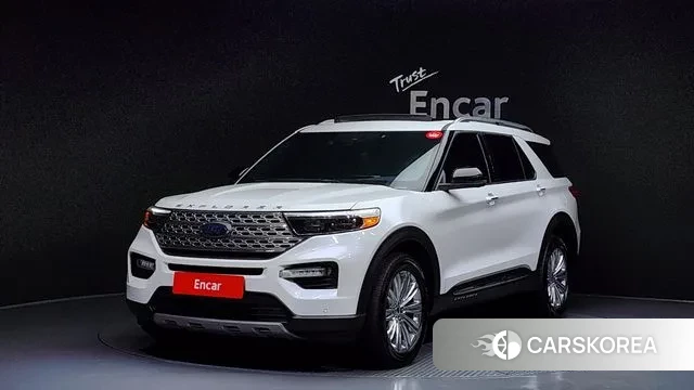 Ford Explorer 6th Generation 2019 Белый из Кореи