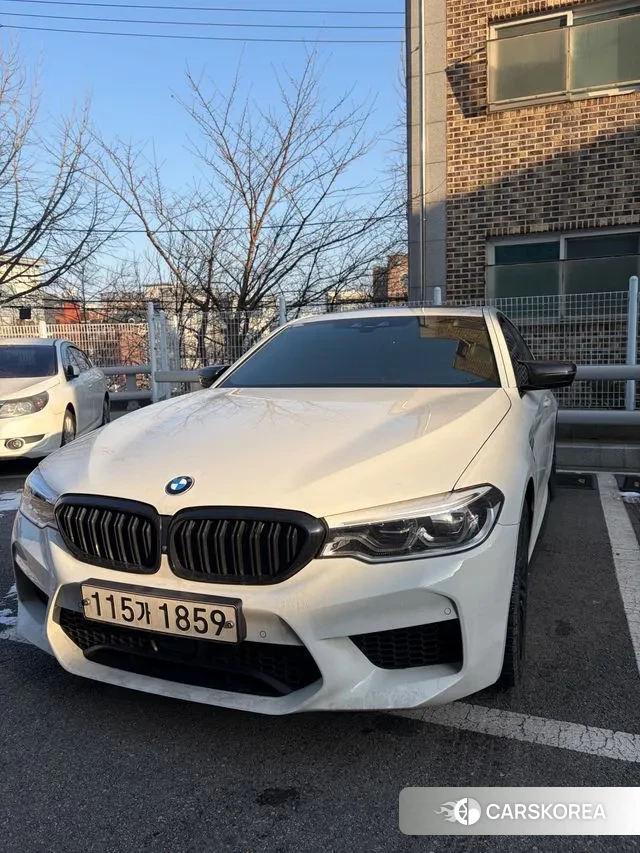 BMW 5 Series (G30) 2020 Белый из Кореи