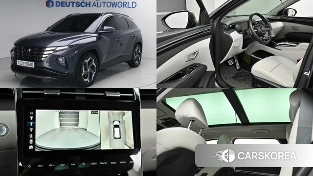 Hyundai Tucson (NX4) 2021 Серый из Кореи