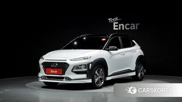 Hyundai Kona 2019 Белый из Кореи