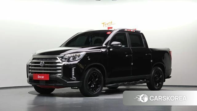 Ssangyong The New Rexton Sport 2022 Черный из Кореи