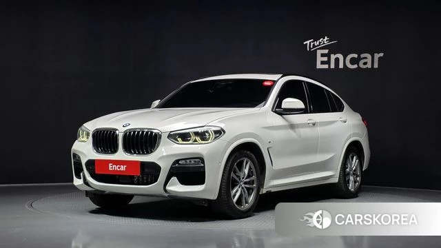 BMW X4 (G02) 2018 Белый из Кореи